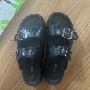 Black Sandals Sz. 6.5